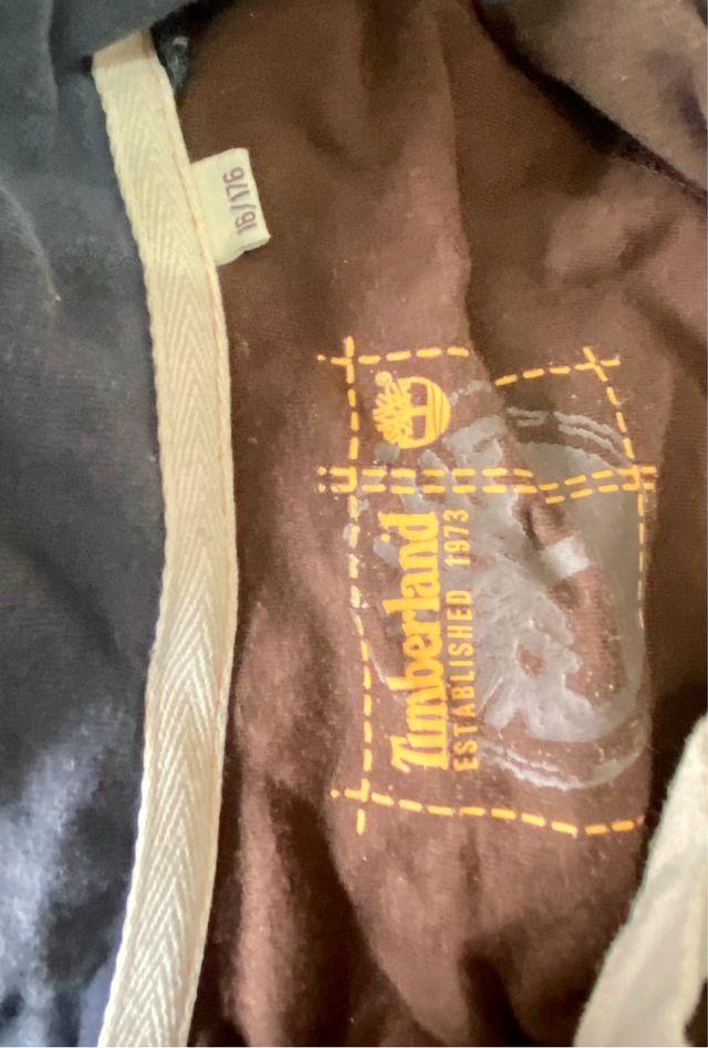 Polo Timberland Hombre Azul y Marrón