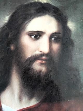 Estampa Corazón de Jesús grande