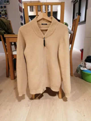 Chaqueta de lana Caramelo beige