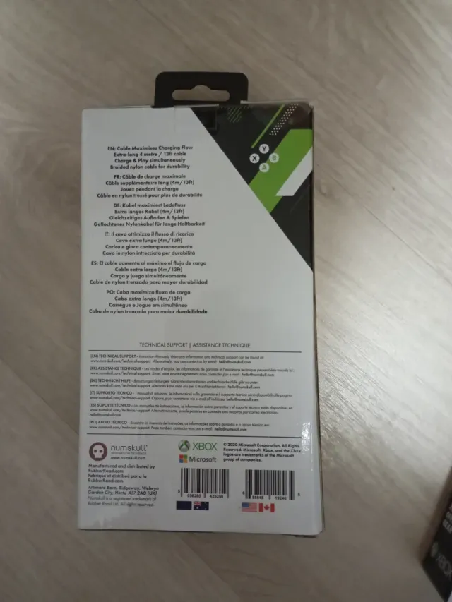 Cable Carga USB-C Xbox Oficial 4m