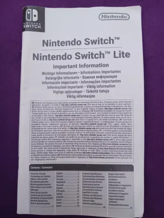 Nintendo Switch Lite blu/rosso