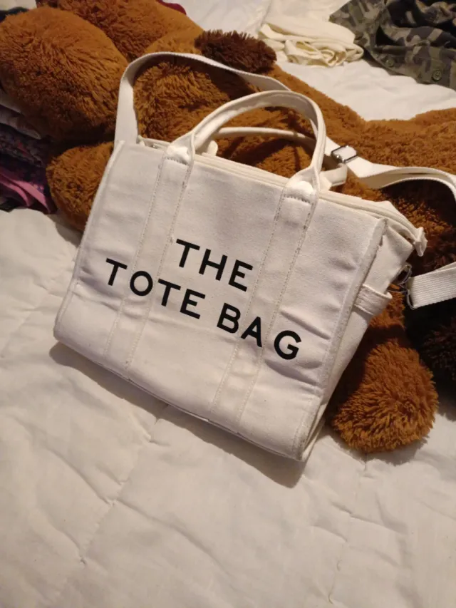 Bolso Tote Bag Blanco