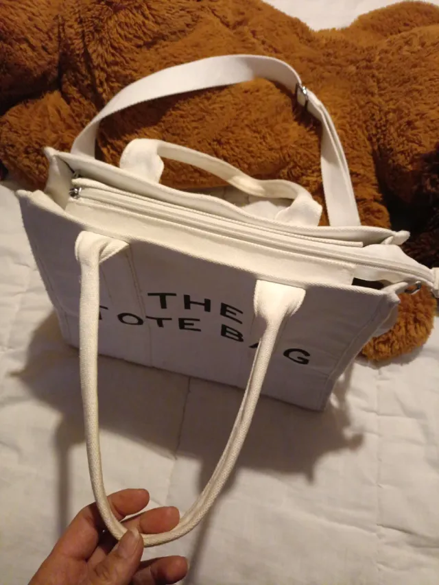 Bolso Tote Bag Blanco