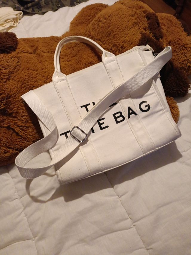 Bolso Tote Bag Blanco