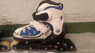Patines niño Talla 30-33 + Protecciones