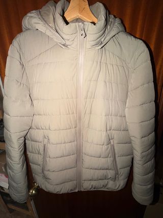 Chaqueta de entretiempo beige