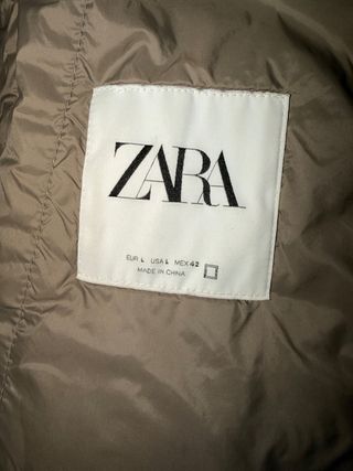 Chaqueta de entretiempo beige