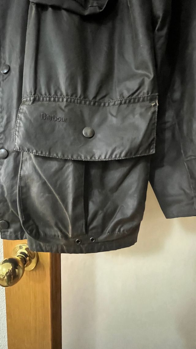 Chaqueta Barbour Trooper Verde Oliva