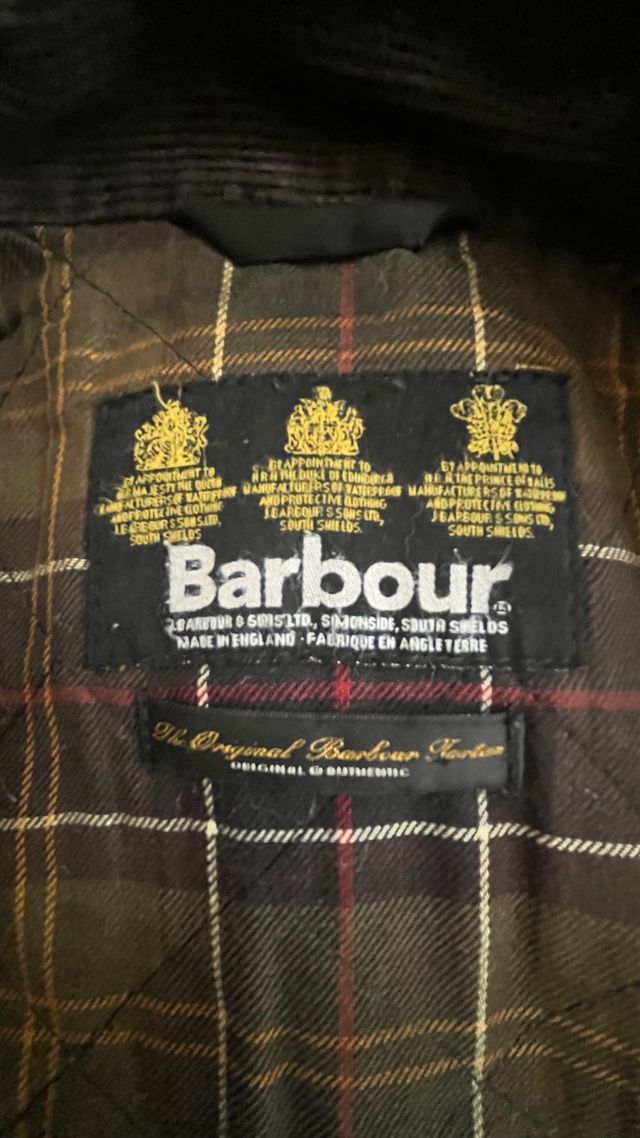 Chaqueta Barbour Trooper Verde Oliva