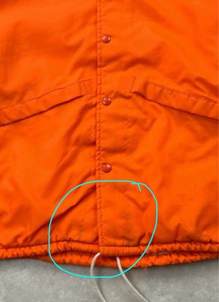 Chaqueta Vintage 1983 Naranja