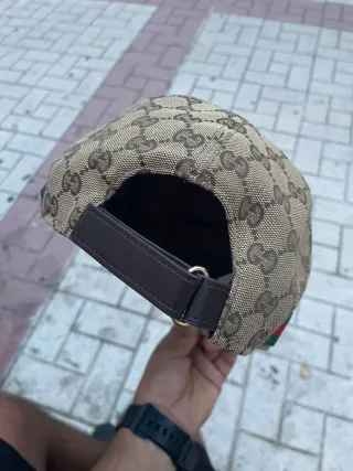 Gorra Gucci Beige y Marrón talla M