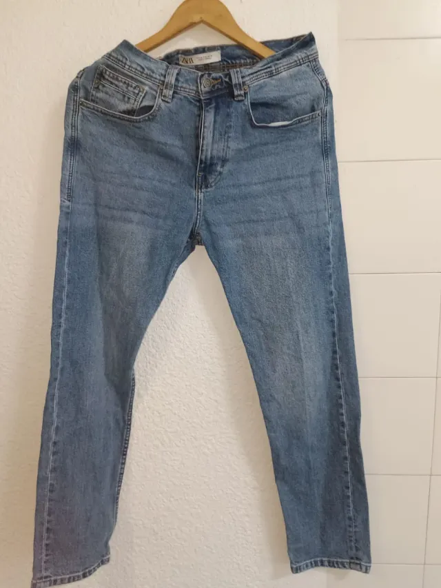Zara Vaqueros azul