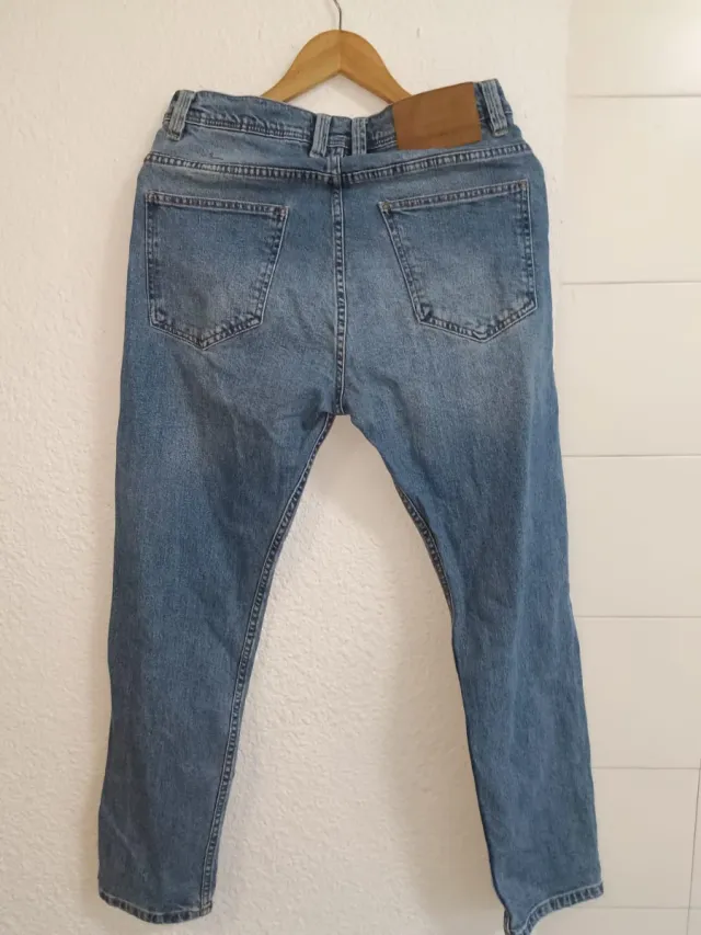 Zara Vaqueros azul