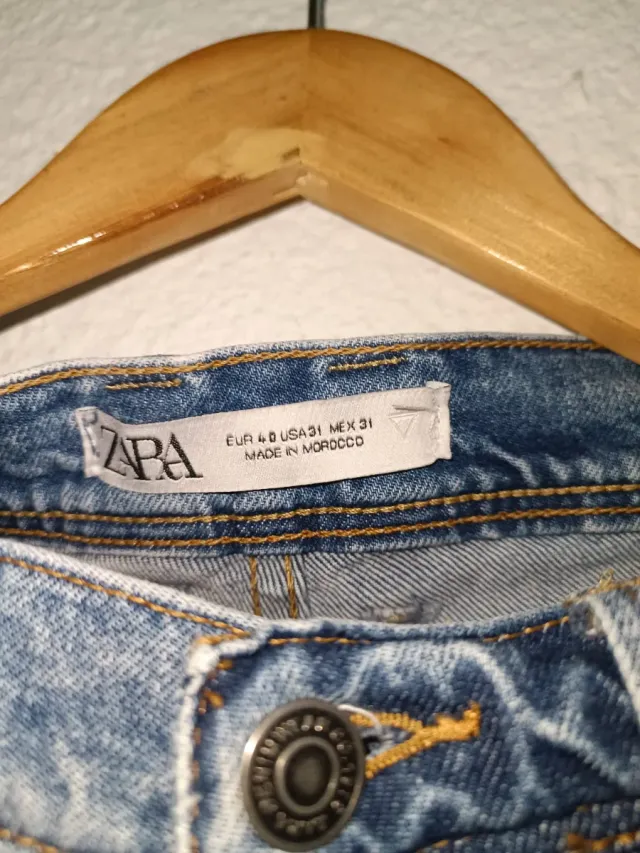 Zara Vaqueros azul
