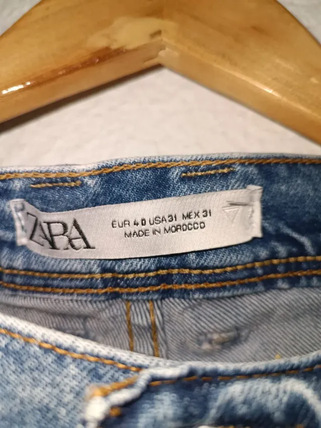 Zara Vaqueros azul