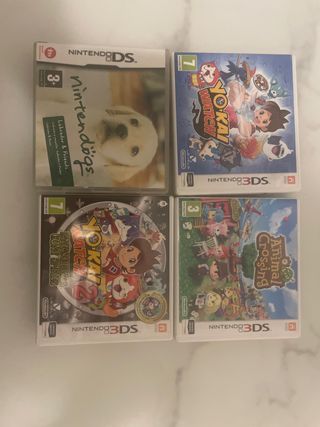 Pack 4 Juegos Nintendo 3DS
