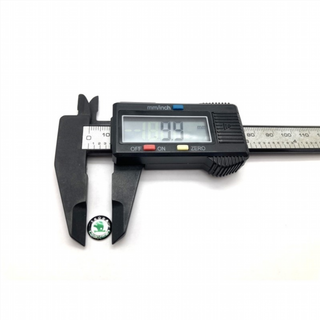 EMBLEMA LOGO LLAVE SKODA VERDE 10MM