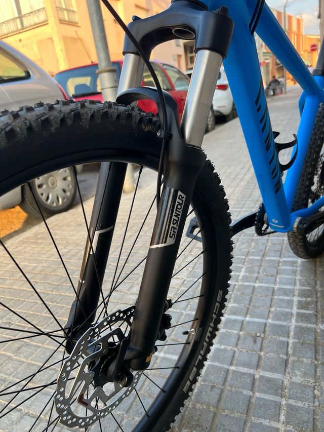 Bicicleta Canyon Azul