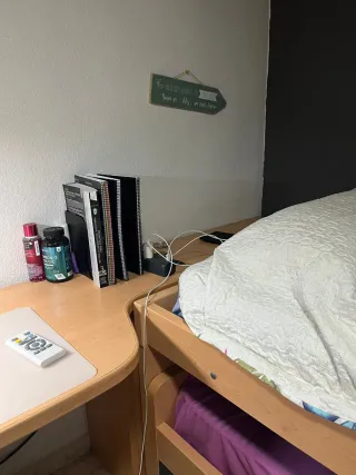 Cama nido con escritorio