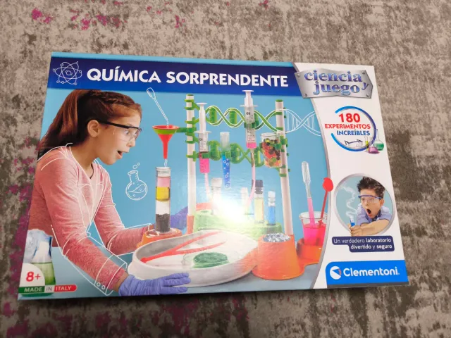 Clementoni Química Sorprendente 180 Experimentos