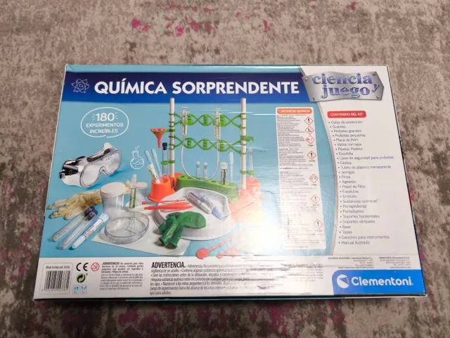 Clementoni Química Sorprendente 180 Experimentos