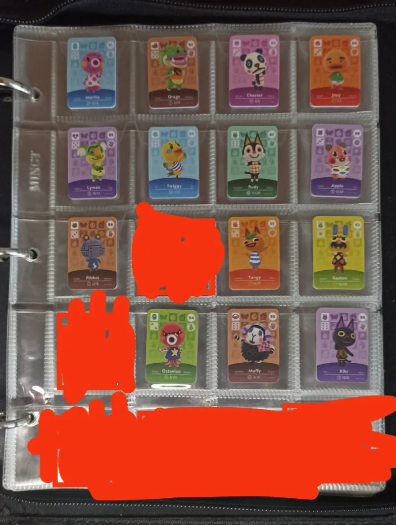Imagen de 96 Mini Cartas Amiibo Animal Crossing  2€ la 