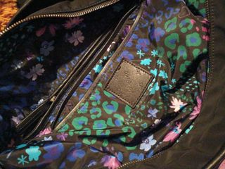 Bolso Desigual Negro y Rosa