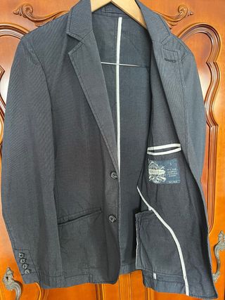 Chaqueta casual gris