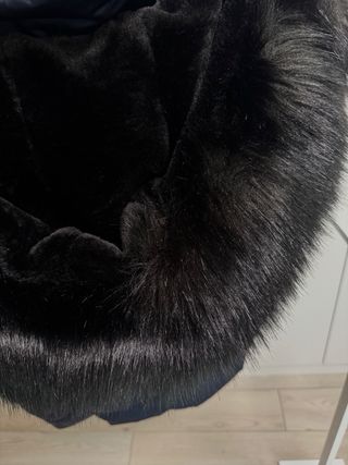 Plumífero Zara entallado mujer