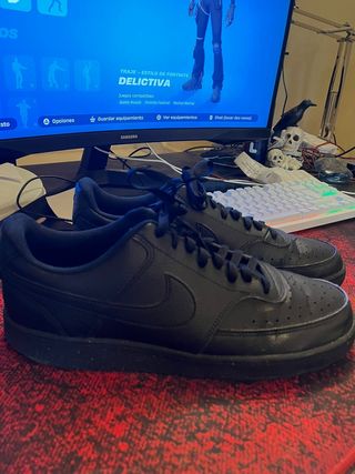 Nike Court Vision Negras Talla 45