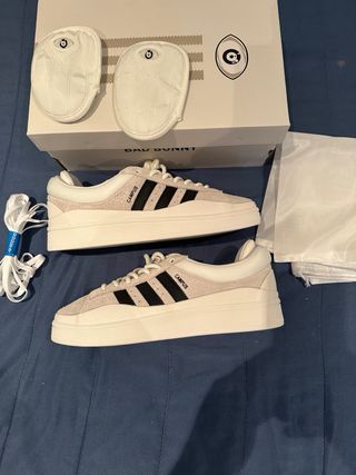 Adidas Campus x Bad Bunny Bege/Branco