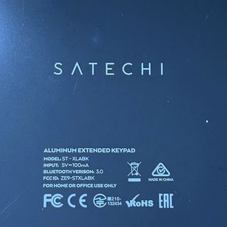 SATECHI Teclado Numérico Inalámbrico Bluetooth 