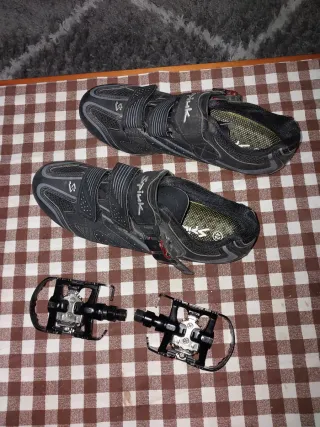 Zapatillas Spiuk mtb Talla 42
Y pedales automático