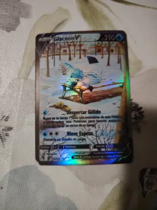 Carta Pokémon Glaceon V 170/203