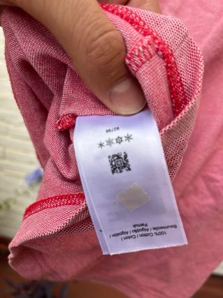 Polo Fred Perry Rosa Talla L