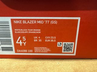 Nike Blazer Mid '77 Talla 36.5