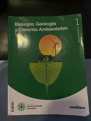 Libro Biología 1 bach