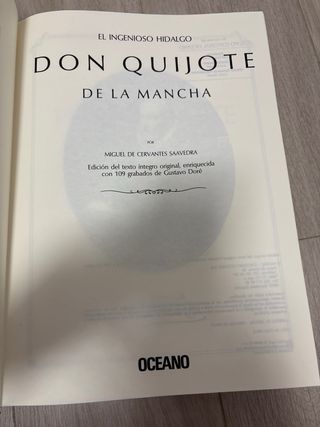 Don Quijote de la Mancha — Edición de Lujo 