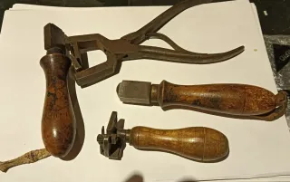 Herramientas de curtidor y talabartero