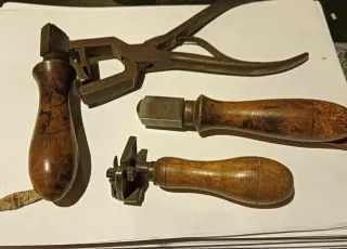 Herramientas de curtidor y talabartero