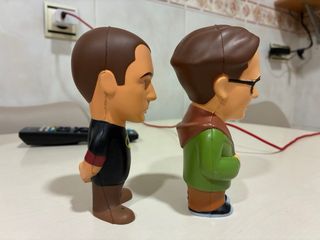 Figuras antiestrés Sheldon y Leonard