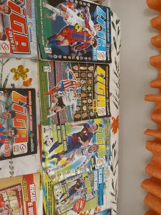 Lote Álbumes Cromos Liga BBVA