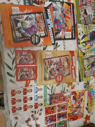 Lote Álbumes Cromos Liga BBVA