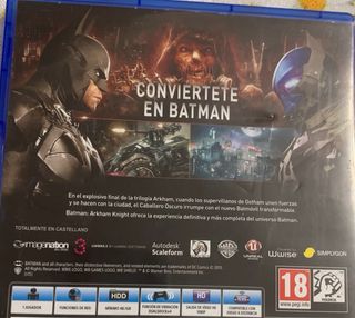 Videojuego PS4 Batman Arkham Knight