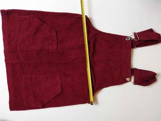 Vestido peto pana Bershka Talla M