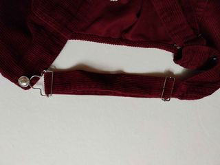 Vestido peto pana Bershka Talla M