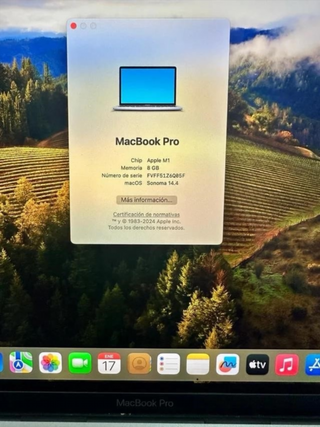 MacBook Pro M1 512GB Gris Espacial 2020