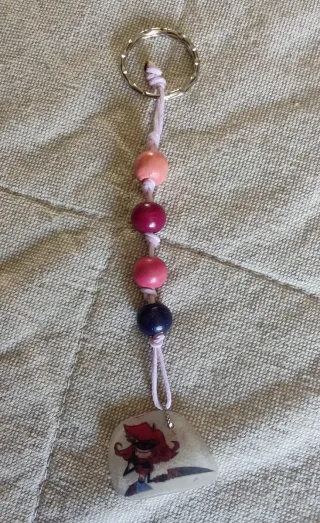 Portachiavi Niffty Hazbin Hotel handmade