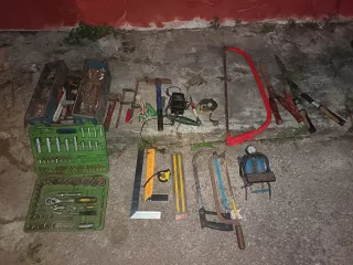 Caja de herramientas y accesorios
