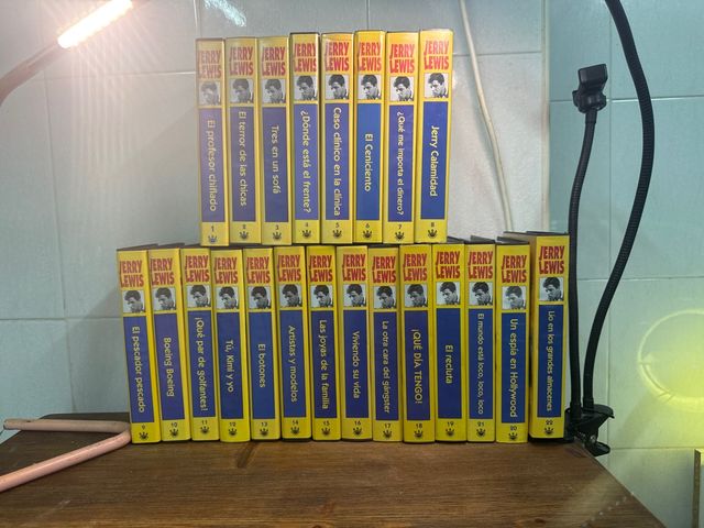 Lote 22 Cintas VHS Jerry Lewis Comedia